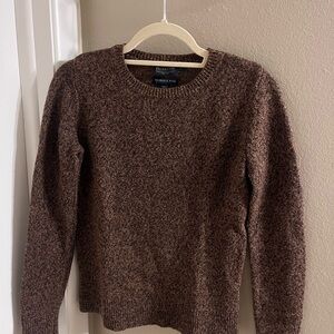 Pendleton Brown Washable Wool Sweater